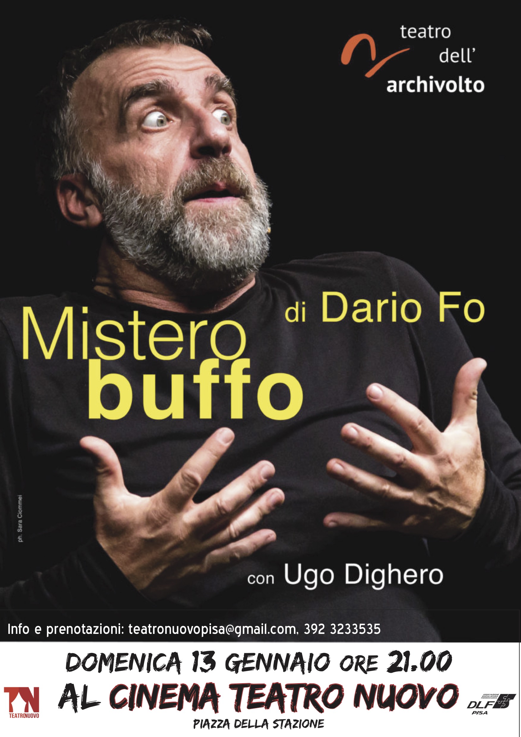 MISTERO BUFFO con Ugo Dighero
